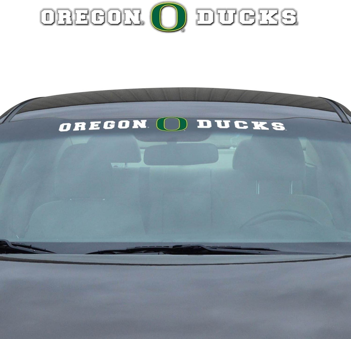 Oregon Ducks Windshield Decal 35x4 Universal Fit Pro - ToylandEU