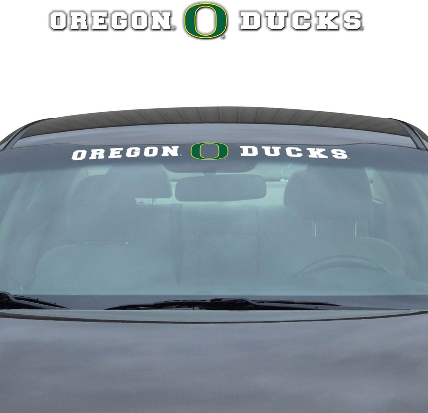 Oregon Ducks Windshield Decal 35x4 Universal Fit Pro - ToylandEU