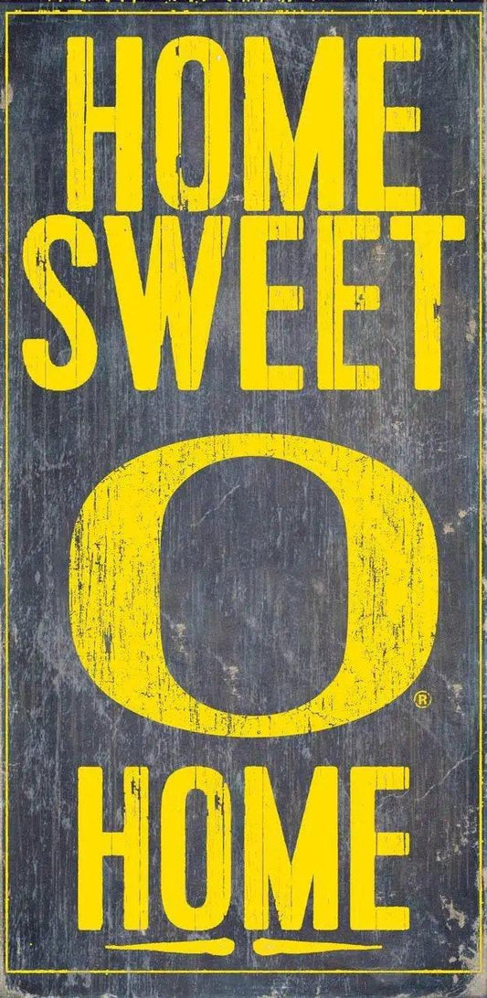  Oregon Ducks Wood Sign Home Sweet Home 6x12 Hanging -  ToylandEU™