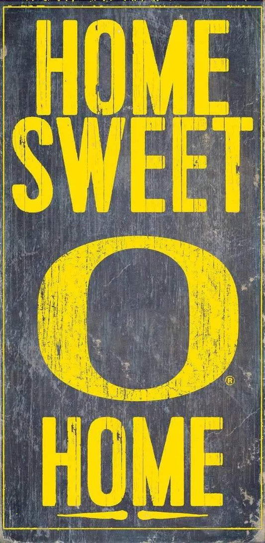  Oregon Ducks Wood Sign Home Sweet Home 6x12 Hanging -  ToylandEU™