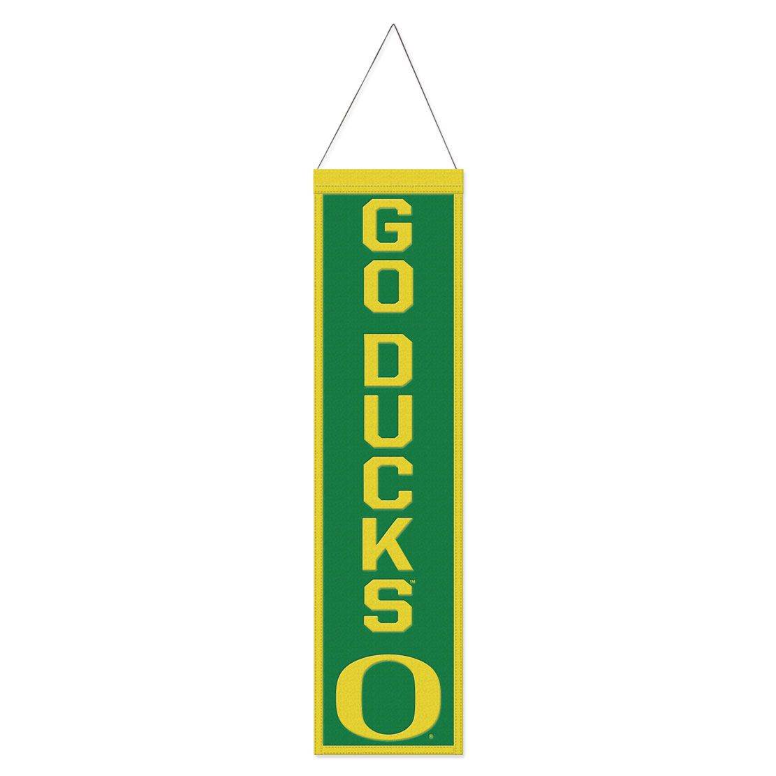 Oregon Ducks Wool Banner 8x32 Heritage Slogan Design - ToylandEU
