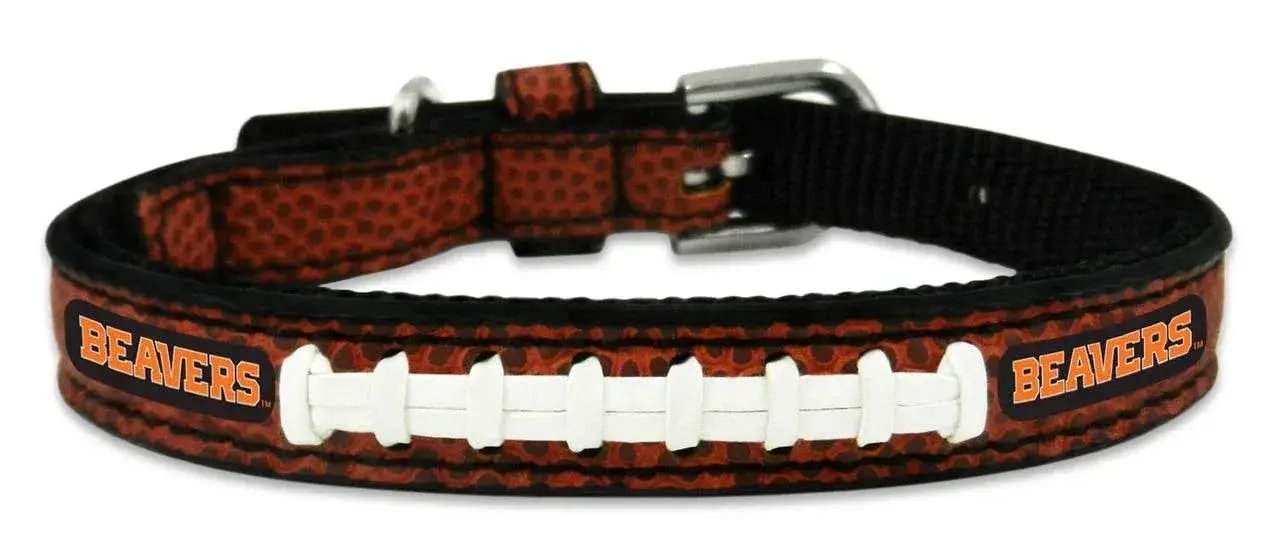  Oregon State Beavers Classic Leather Toy Football Collar -  ToylandEU™