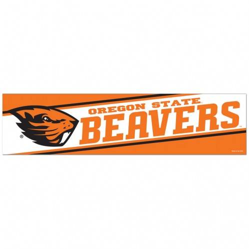 Oregon State Beavers Decal 3x12 Bumper Strip Style Official - ToylandEU