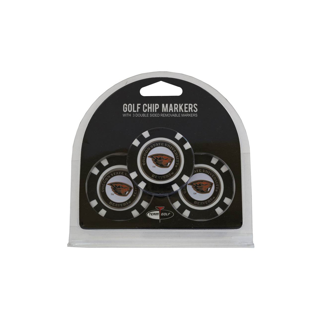 Oregon State Beavers Golf Chip Marker 3 Pack Team Golf - ToylandEU