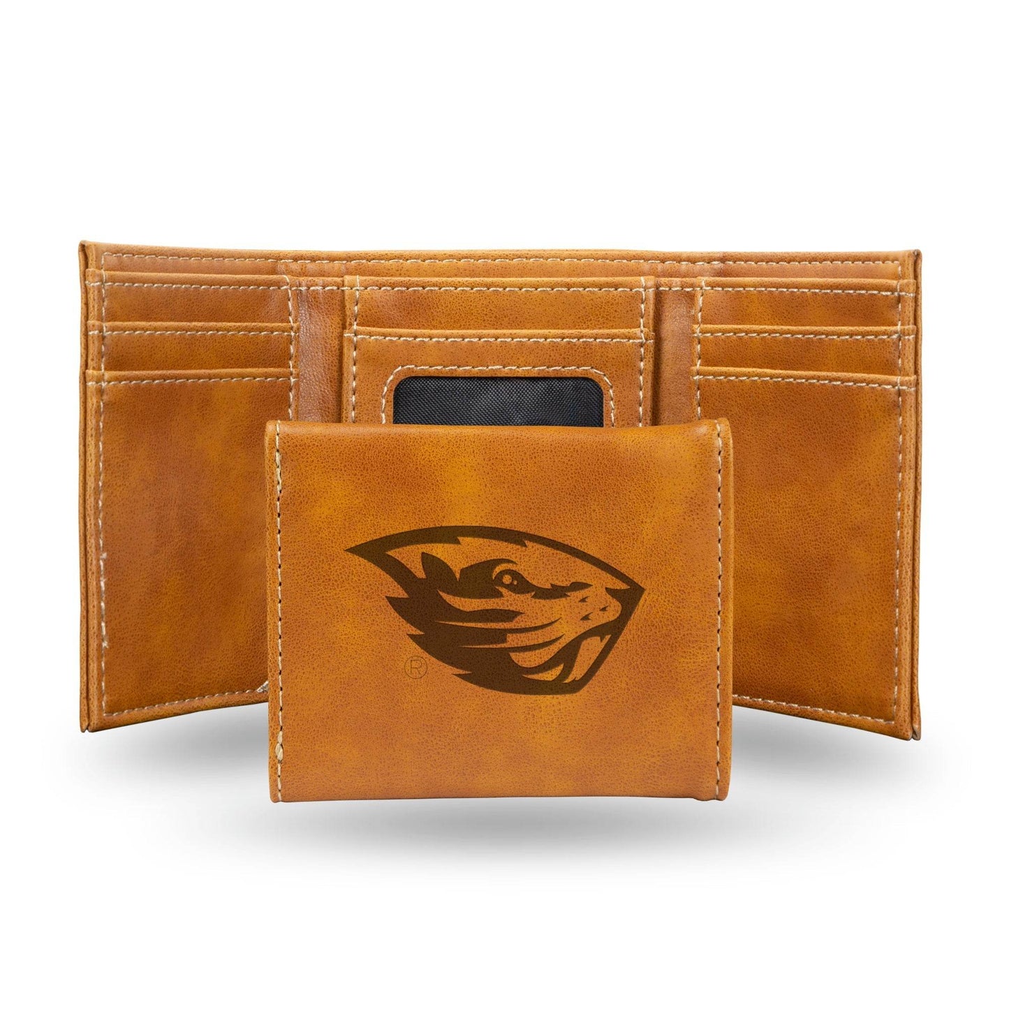 Oregon State Beavers Trifold Wallet Laser Engraved Edition - ToylandEU