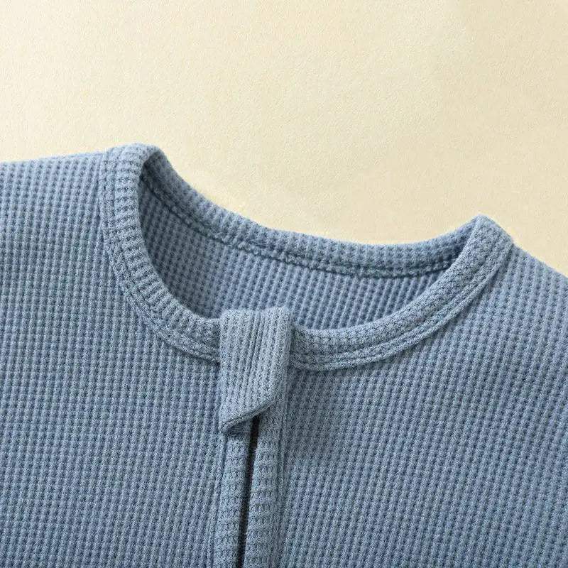 Organic Cotton Baby Romper Zipper Footed Sleepsuit - ToylandEU