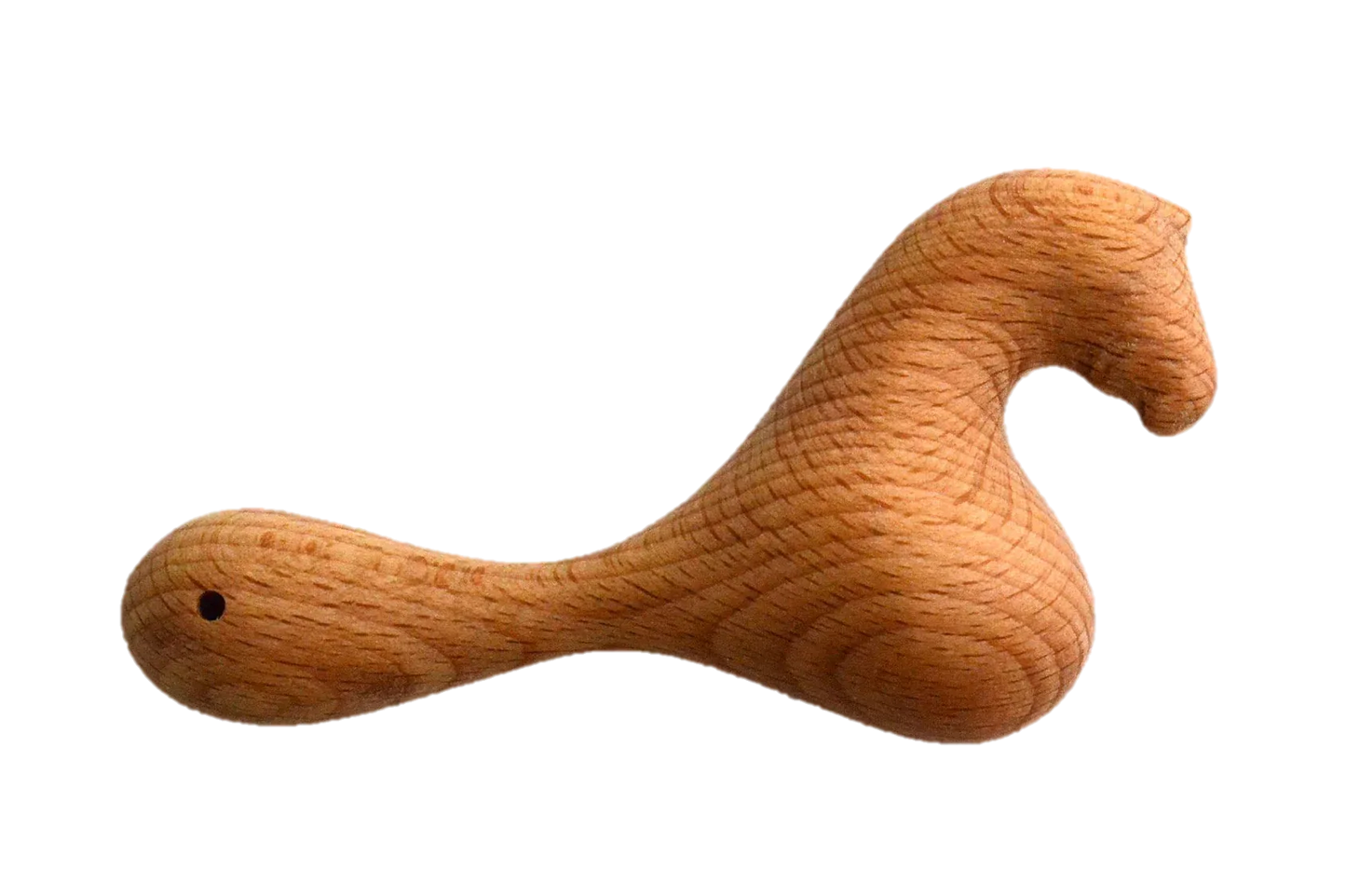 Organic Handcrafted Wooden Rattle Horse Toy With Safe Finish - ToylandEU