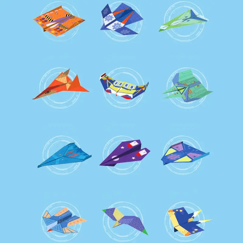 Origami Paper Planes DIY Kit For Kids Educational Toy - ToylandEU