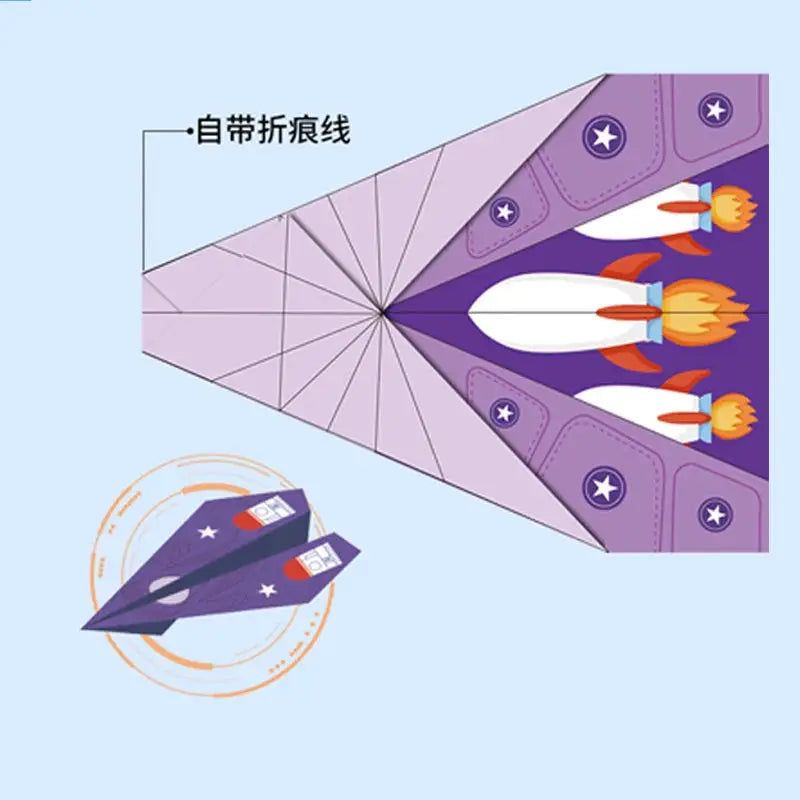 Origami Paper Planes DIY Kit For Kids Educational Toy - ToylandEU