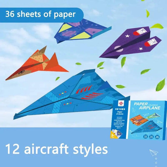  Origami Paper Planes DIY Kit for Kids Educational Toy -  ToylandEU™