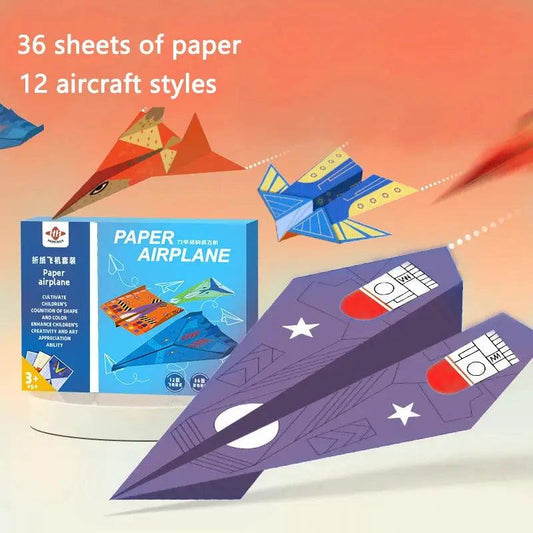  Origami Paper Planes DIY Kit for Kids Educational Toy -  ToylandEU™