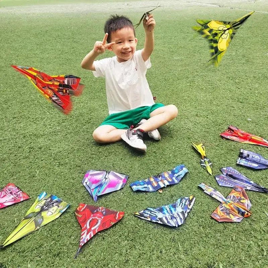  Origami Paper Planes For Kids Folding Diy Kit -  ToylandEU™