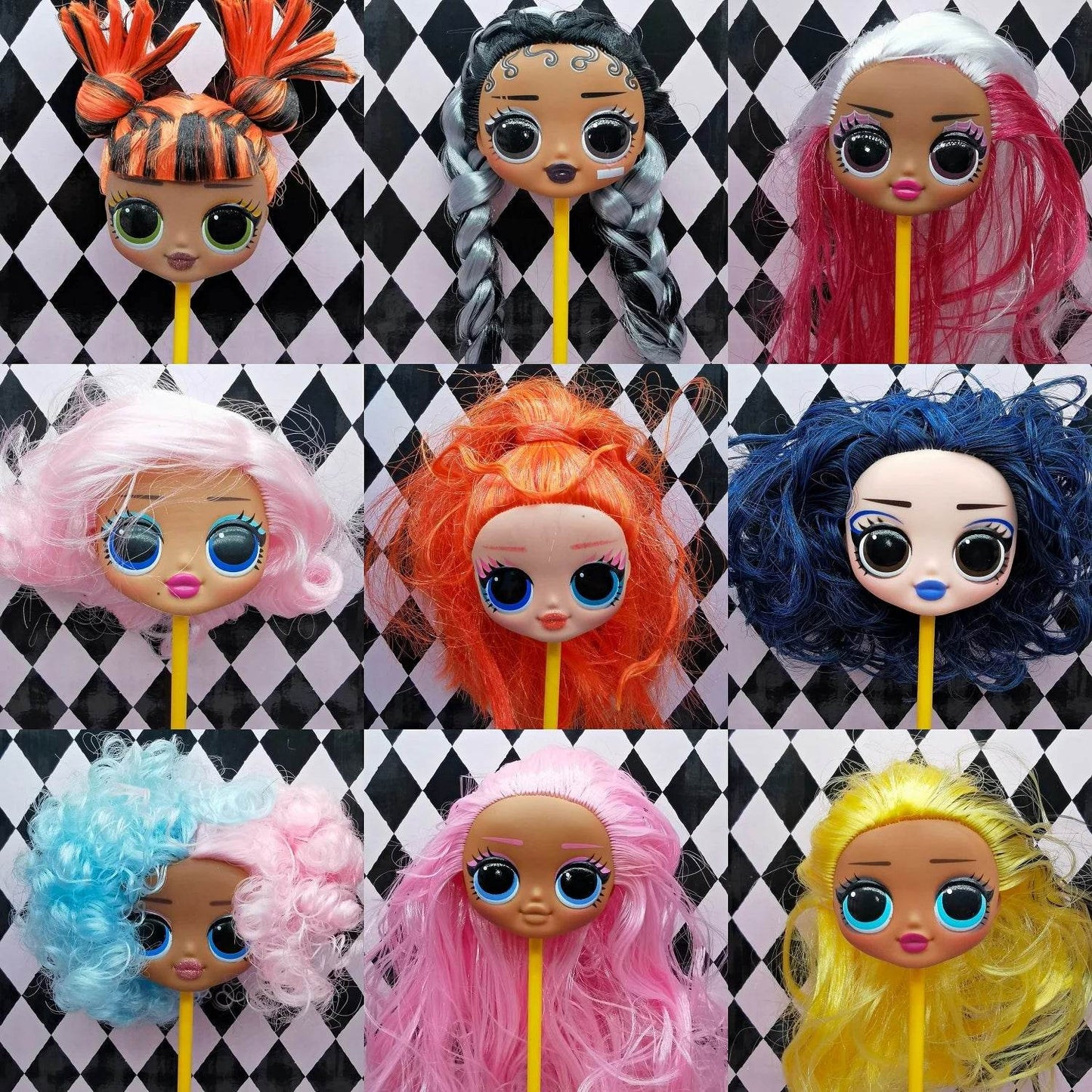 Original Backpack For Kids With Diy Doll Head Styles - ToylandEU