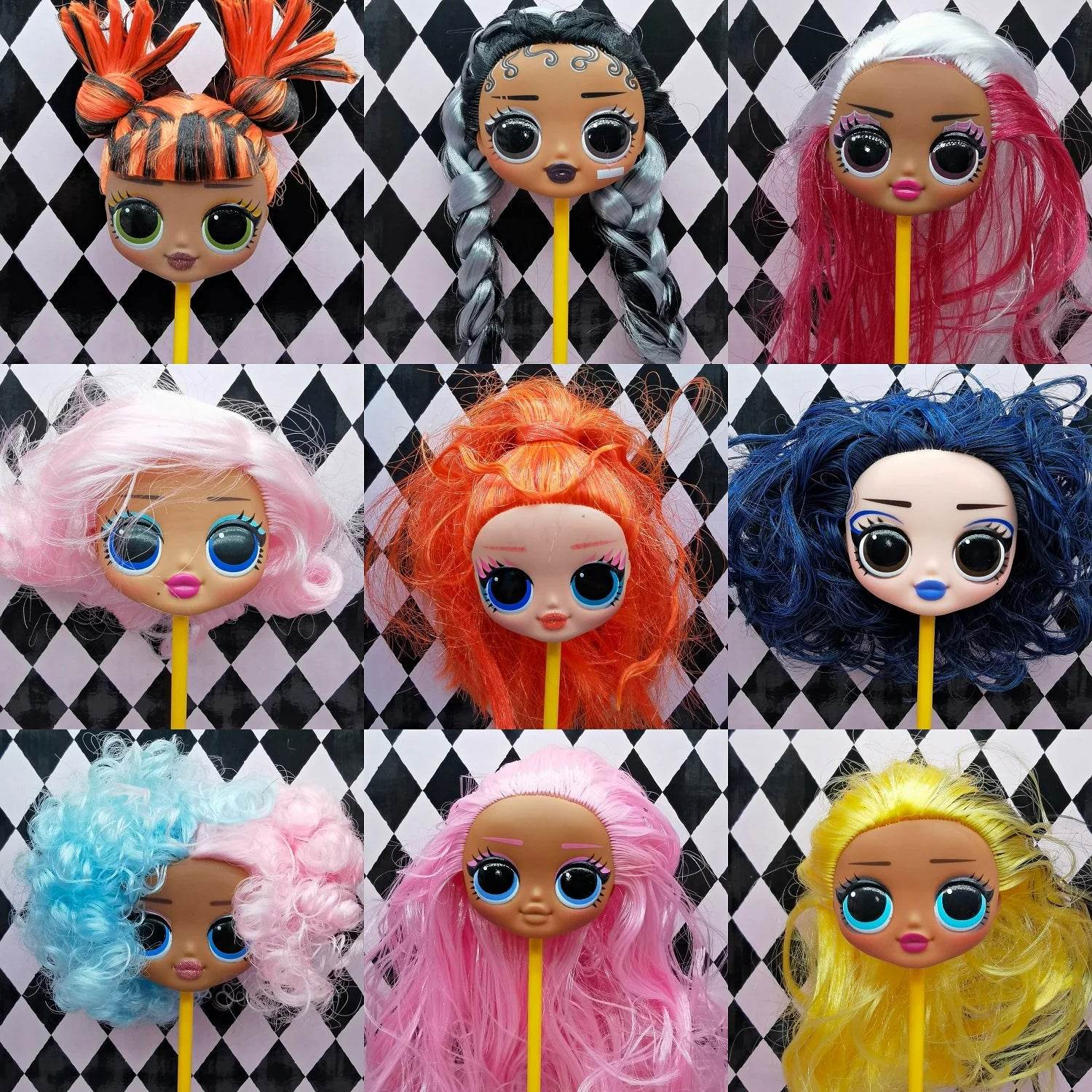 Original Backpack For Kids With Diy Doll Head Styles - ToylandEU