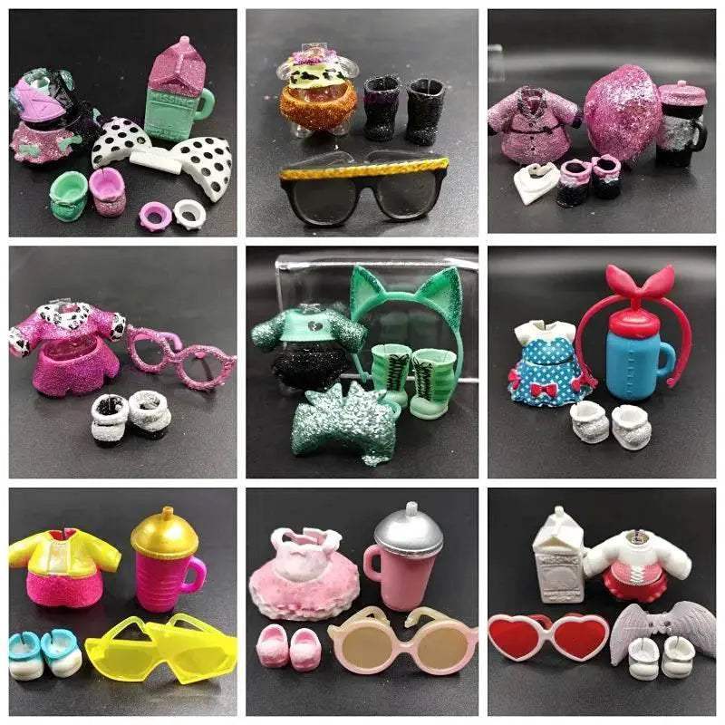 Original Doll Accessories 8cm Miniatures Gift For Kids - ToylandEU