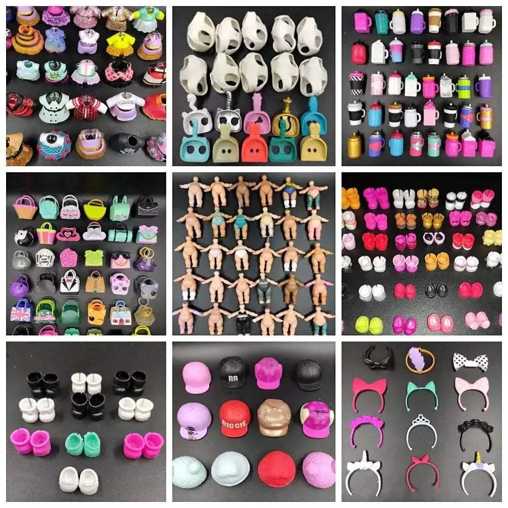  Stylish Multi Style Doll Shoes Set For Kids Toyland EU -  ToylandEU™