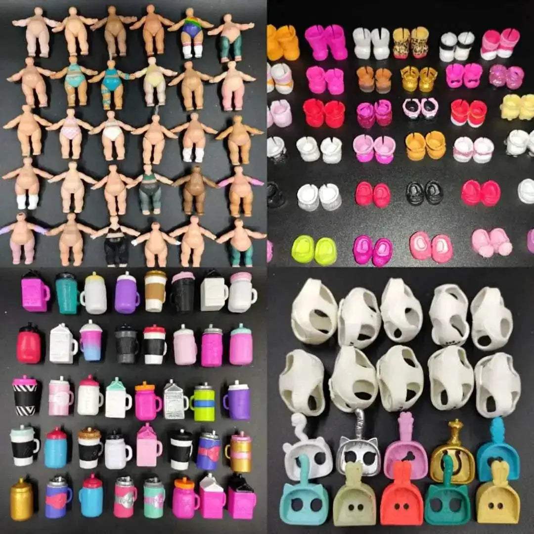  Stylish Multi Style Doll Shoes Set For Kids Toyland EU -  ToylandEU™