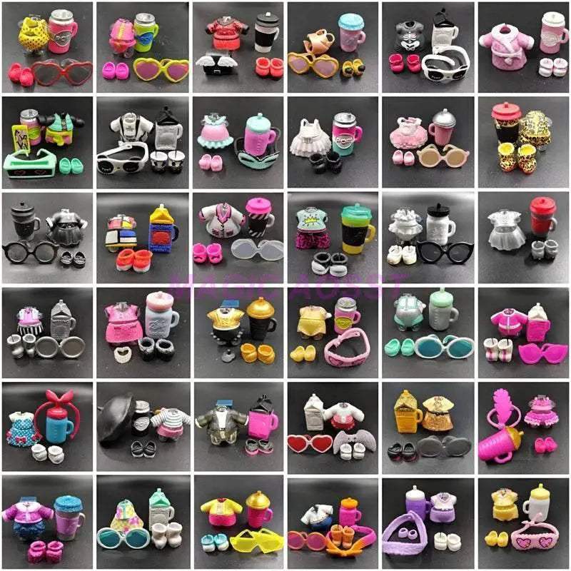  Stylish Multi Style Doll Shoes Set For Kids Toyland EU -  ToylandEU™