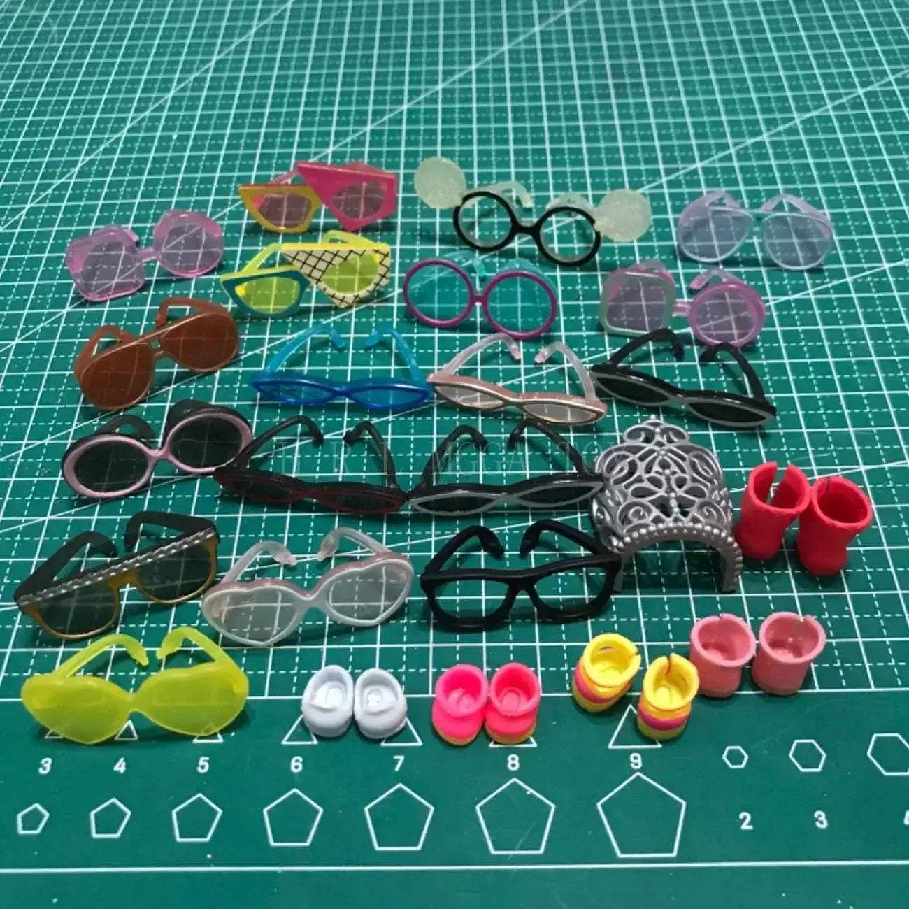  Stylish Multi Style Doll Shoes Set For Kids Toyland EU -  ToylandEU™