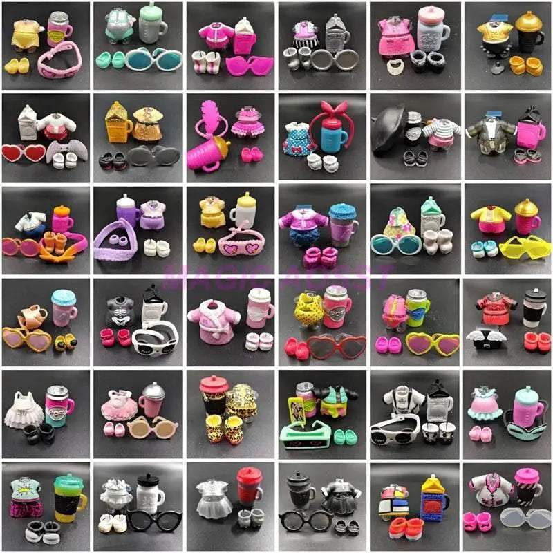  Stylish Multi Style Doll Shoes Set For Kids Toyland EU -  ToylandEU™