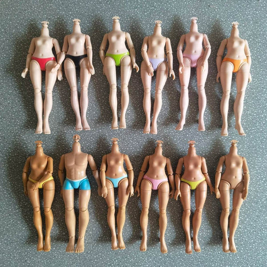 Original Doll Body Rainbow Diy Dress Up For Girls Playtime - ToylandEU