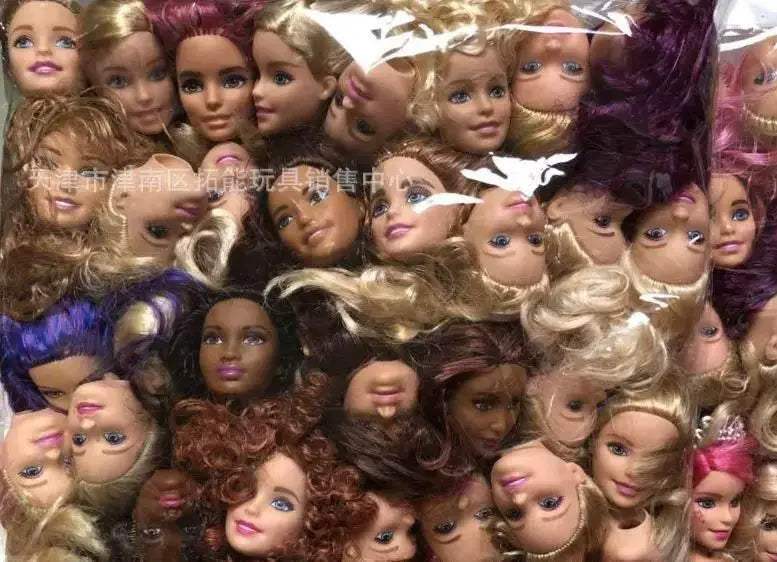  Vivid Doll Heads Set Blue Purple Hair Toyland EU -  ToylandEU™