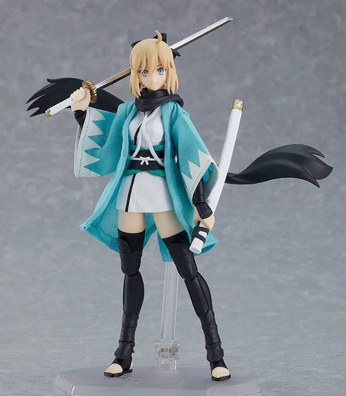 Original Figma 521 Saber Okita Souji DX Action Figure 135mm - ToylandEU