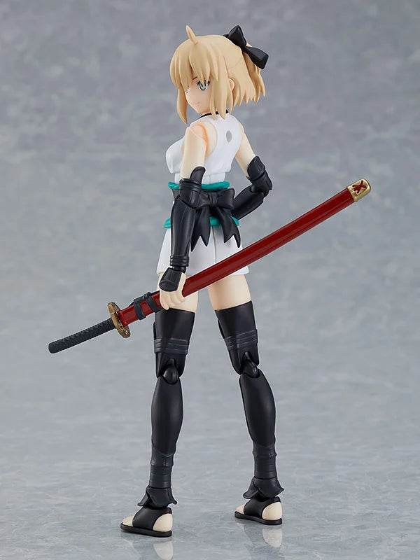 Original Figma 521 Saber Okita Souji DX Action Figure 135mm - ToylandEU