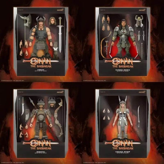Original In Stock Super 7 Inch King Conan Action Figure Gifts - ToylandEU
