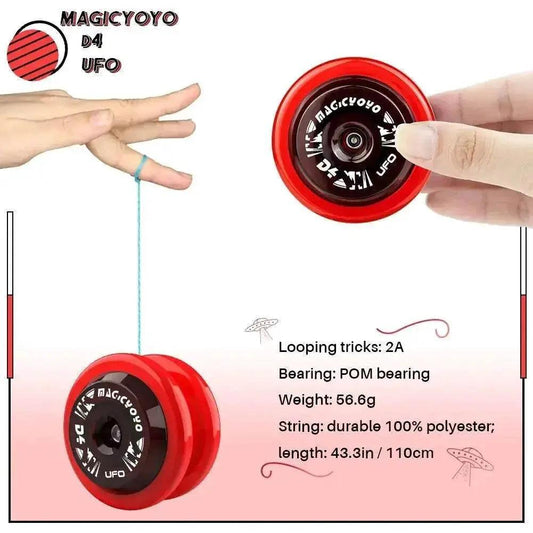  Original MAGICYOYO D4 New Basic 2A Plastic Responsive Sleep Yoyo for Beginners Children Gift -  ToylandEU™
