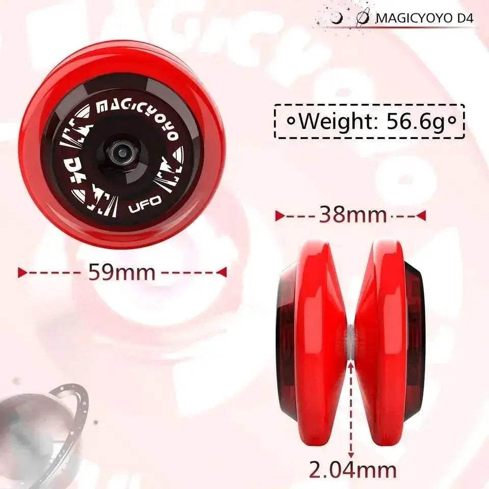 Original MAGICYOYO D4 New Basic 2A Plastic Responsive Sleep Yoyo for Beginners Children Gift - ToylandEU