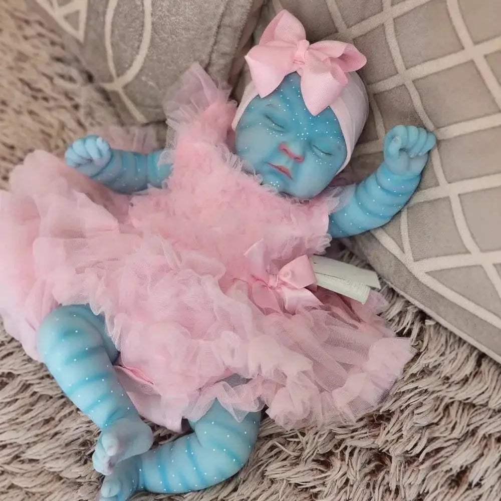  NPK 19 Inch Peaches Avatar Reborn Baby Doll Waterproof -  ToylandEU™