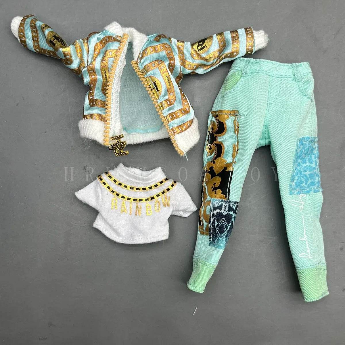 Original Rainbow School Doll With Dress Up Clothes For Girls - ToylandEU