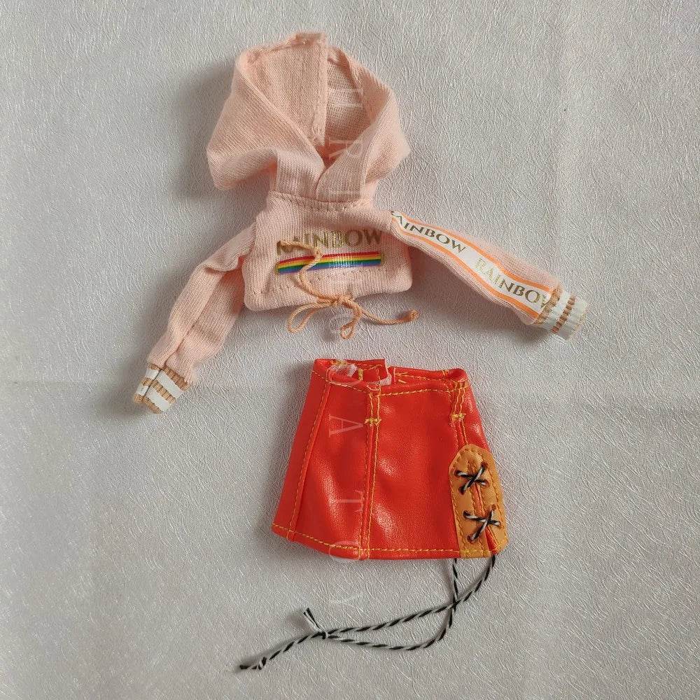 Original Rainbow School Doll With Dress Up Clothes For Girls - ToylandEU