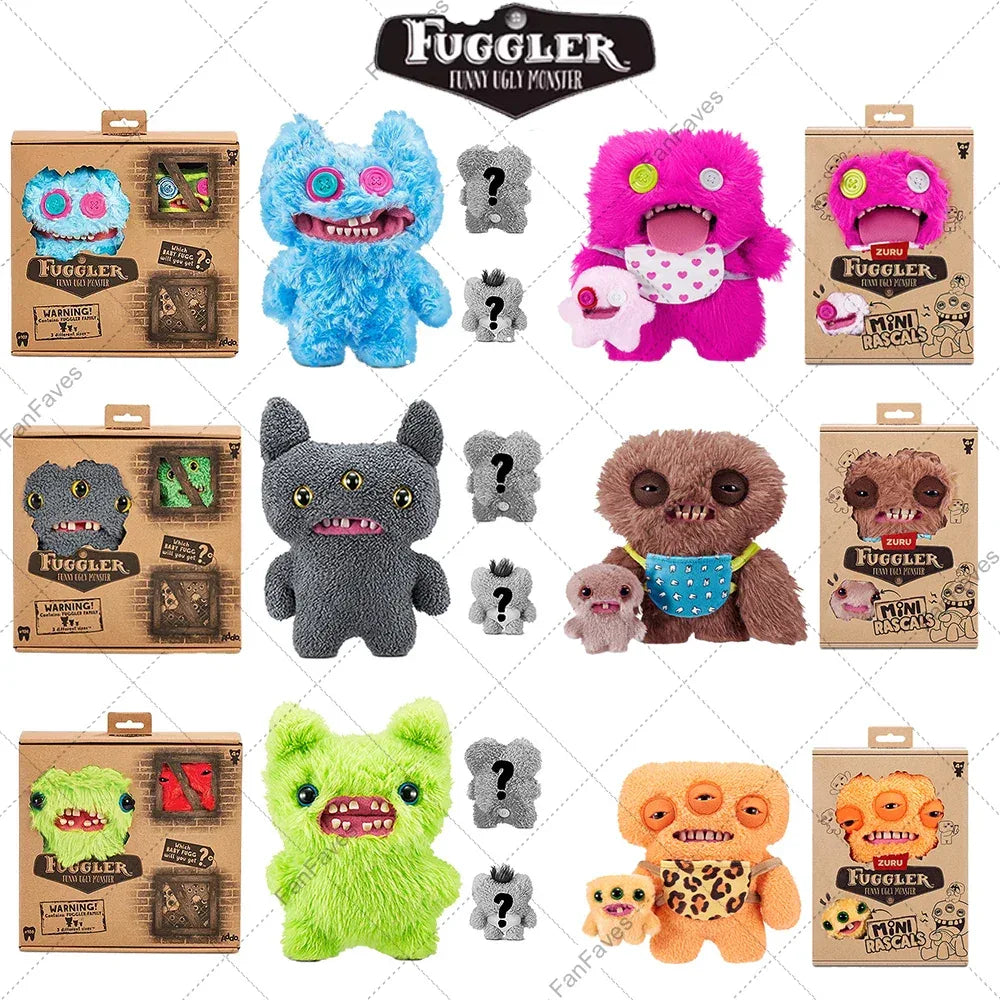 Original Ugly Fuggler Tooth Monster Plush Toy for Kids Safe - ToylandEU