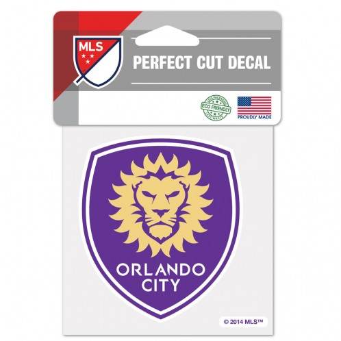Orlando City SC 4x4 Perfect Cut Color Decal Outdoor Vinyl - ToylandEU