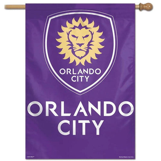 Orlando City SC Banner 28x40 Vertical Special Order - ToylandEU