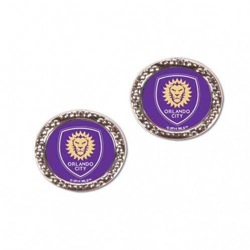 Orlando City SC Earrings Post Style Officially Licensed - ToylandEU