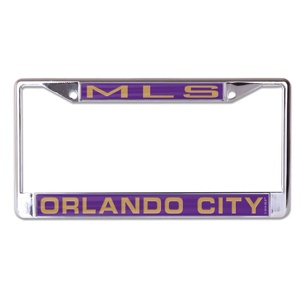 Orlando City SC Inlaid Chrome License Plate Frame Edition - ToylandEU