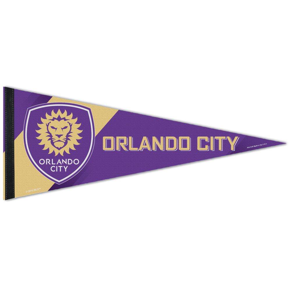 Orlando City SC Premium Pennant 12x30 Inches Felt Style - ToylandEU