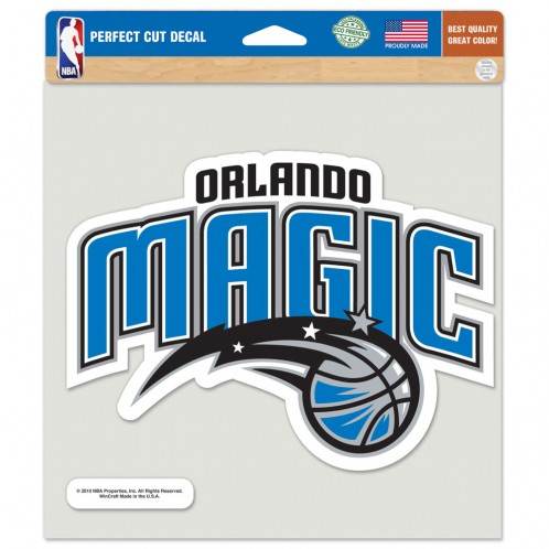 Orlando Magic 8x8 Decal Perfect Cut Color Special Order - ToylandEU