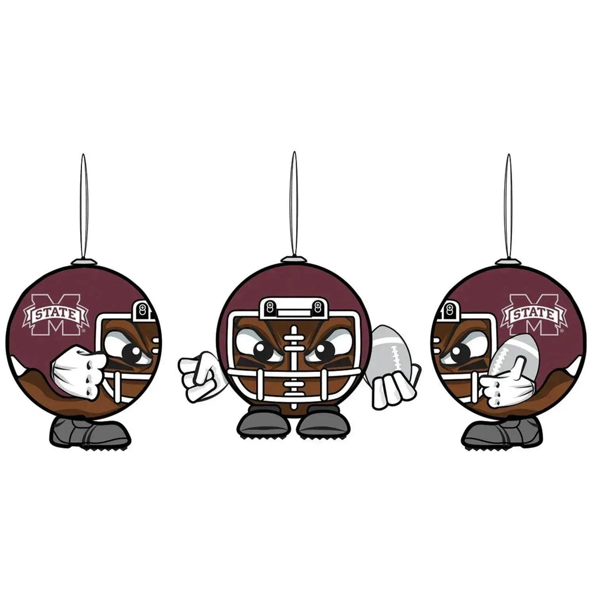  Mississippi State Bulldogs Ornament Ball Head Figurine -  ToylandEU™