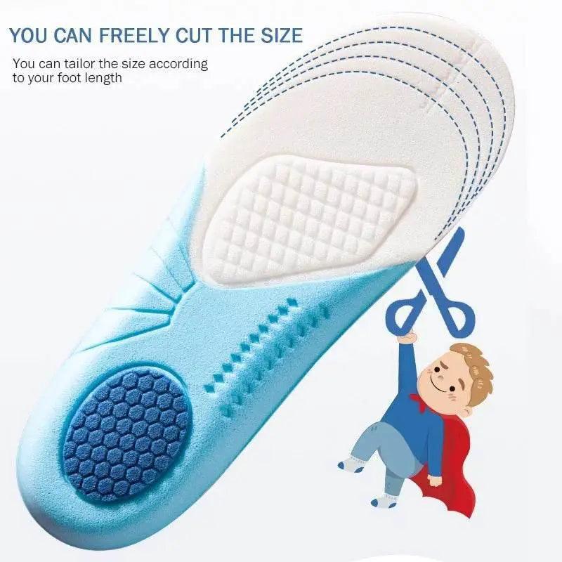  Kids Orthopedic Insoles for Children Plantar Fasciitis Arch Support Orthotic Comfort Shoe Sole Memory Foam Sports Running Insole -  ToylandEU™
