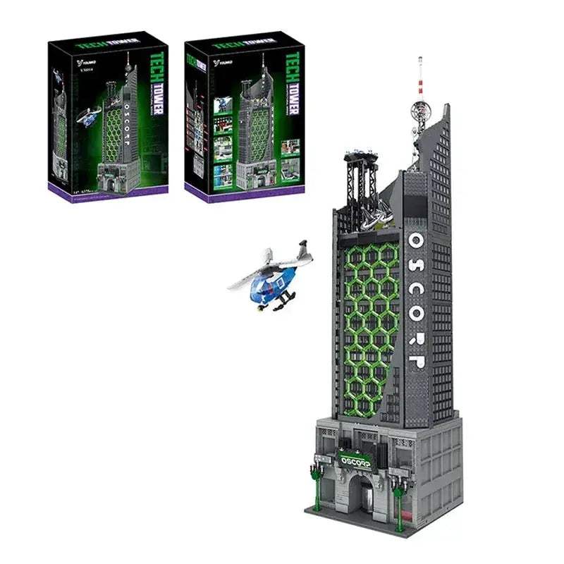Oscorps House 6375-Piece Building Blocks Set Lego Compatible - ToylandEU