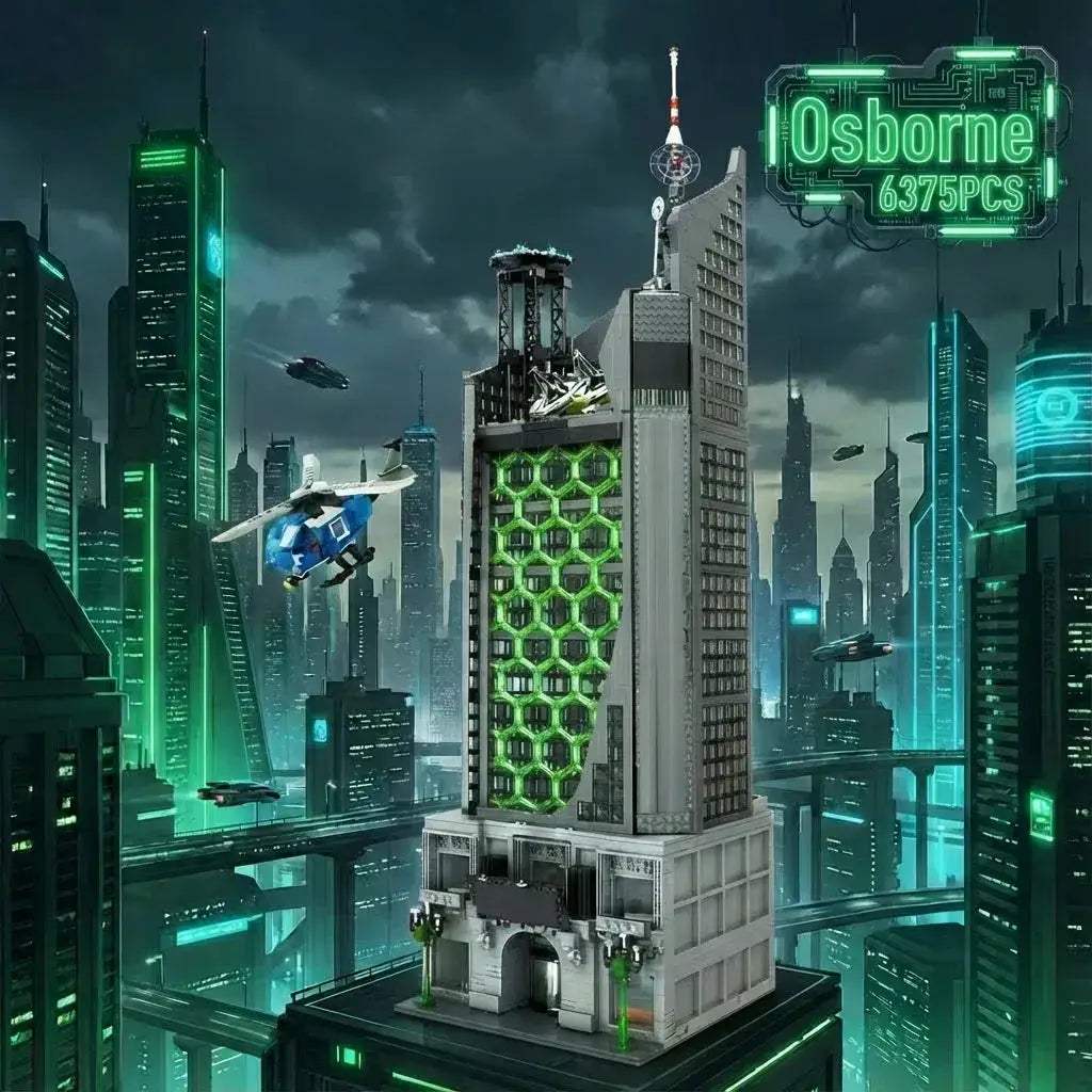 Oscorps House 6375-Piece Building Blocks Set Lego Compatible - ToylandEU