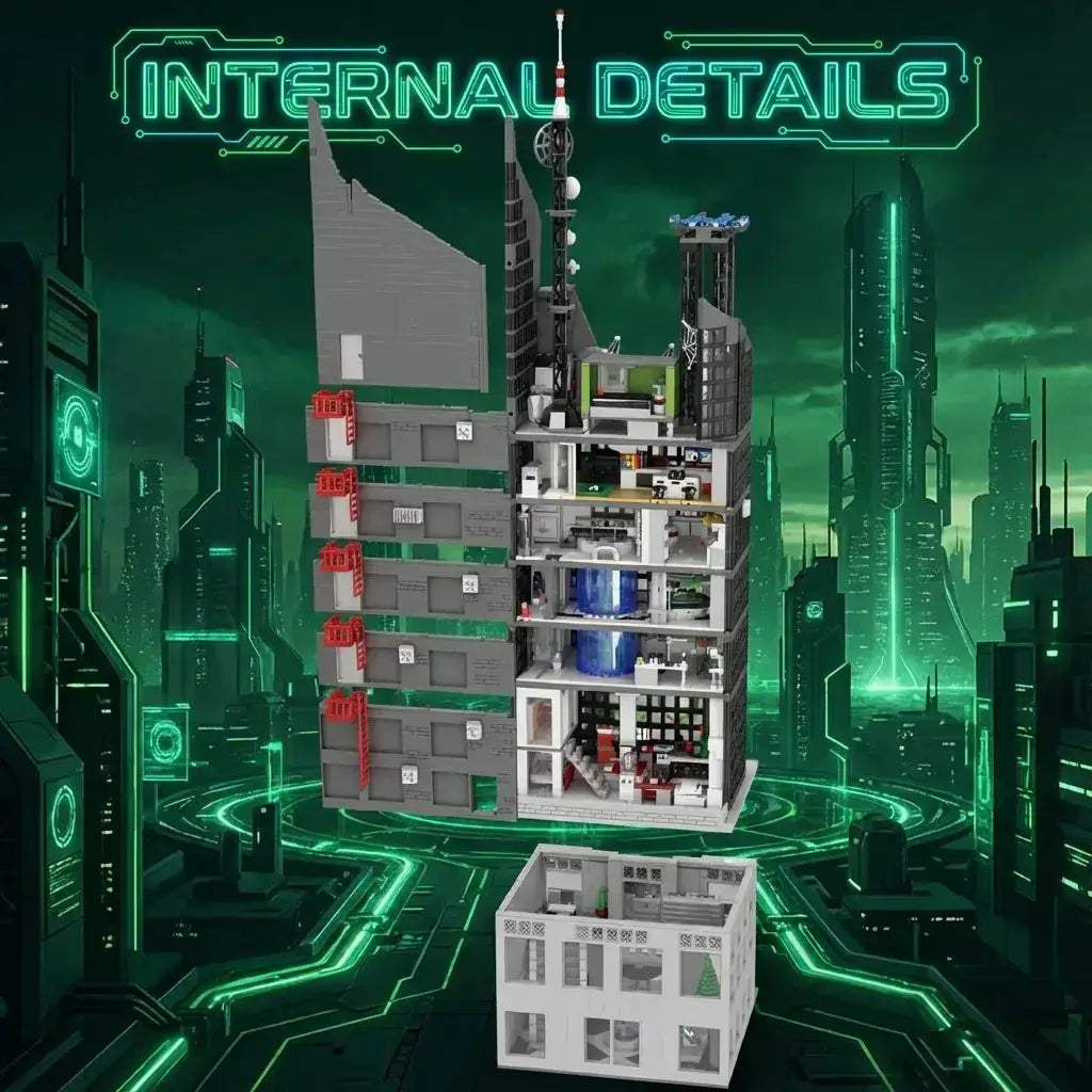 Oscorps House 6375-Piece Building Blocks Set Lego Compatible - ToylandEU