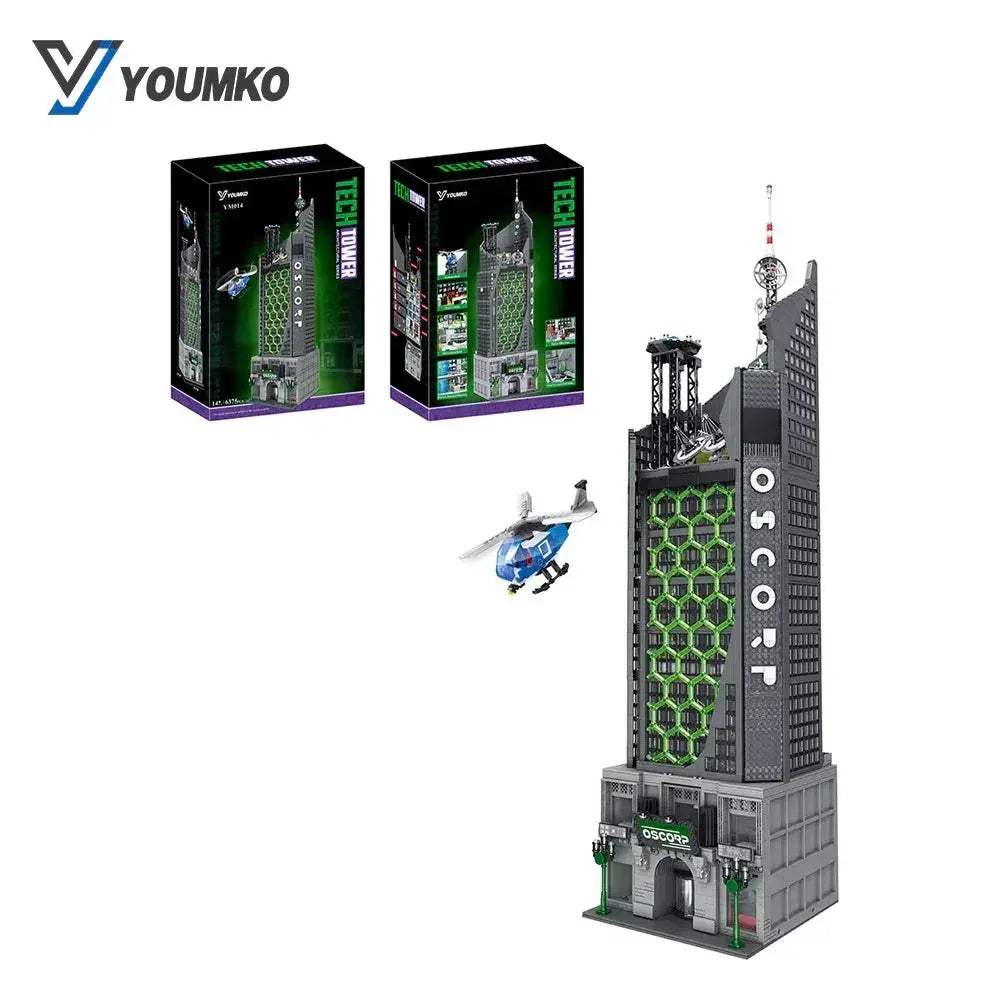 Oscorps House 6375-Piece Building Blocks Set Lego Compatible - ToylandEU