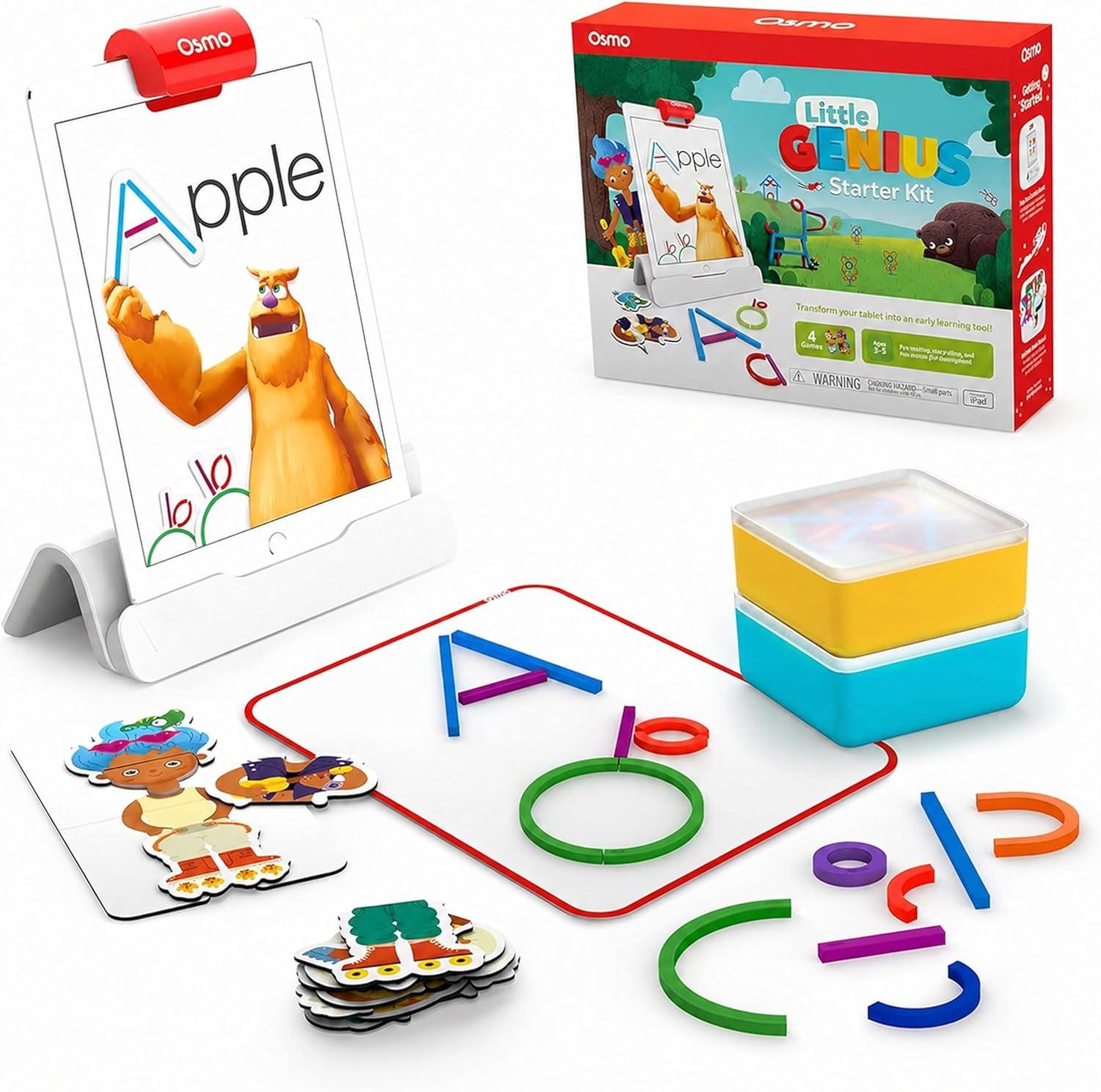  Osmo Little Genius Starter Kit Ages 3 To 5 Fun Learning 