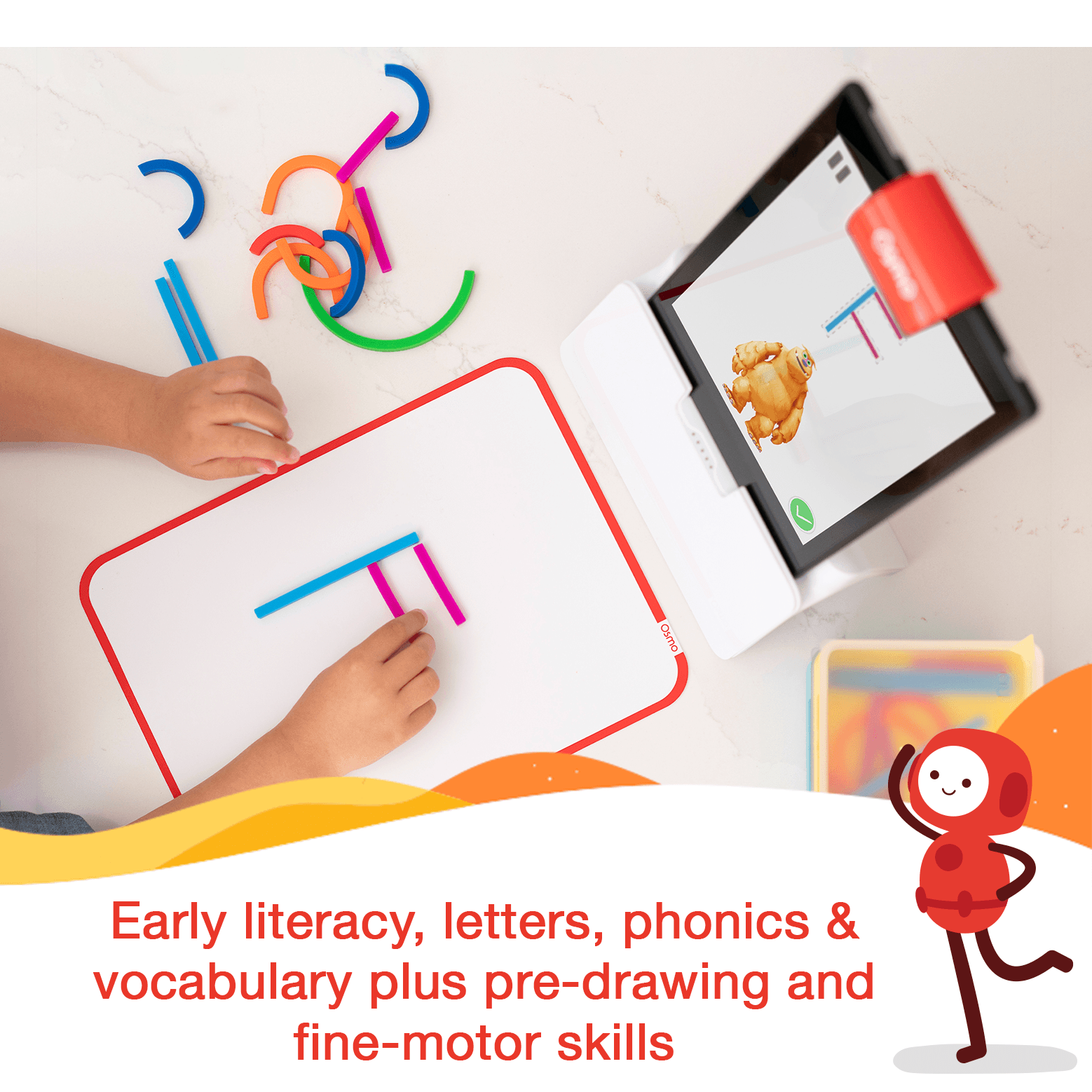  Osmo Little Genius Starter Kit Ages 3 To 5 Fun Learning 