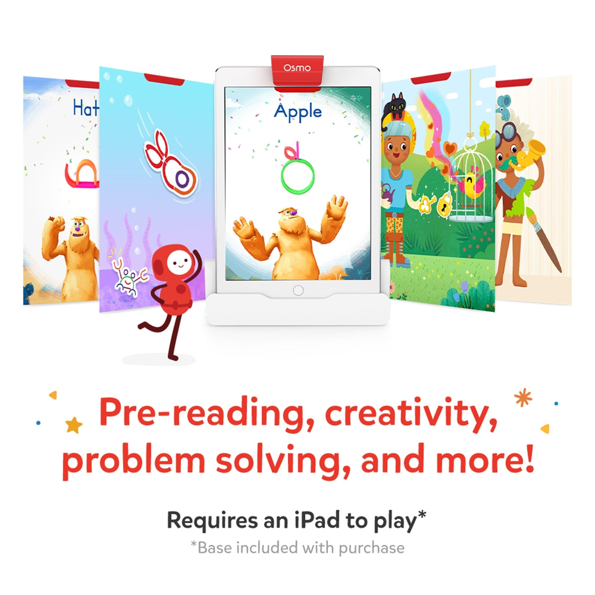  Osmo Little Genius Starter Kit Ages 3 To 5 Fun Learning 